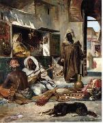 unknow artist Arab or Arabic people and life. Orientalism oil paintings 559 Germany oil painting artist